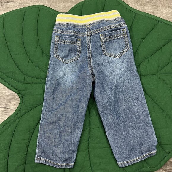 Baby Boden 18-24M Pull On Jean Denim Pants - Picture 2 of 4